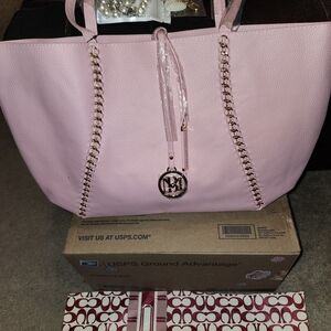 Badgley Mischka Pink Tote Bag BNWT